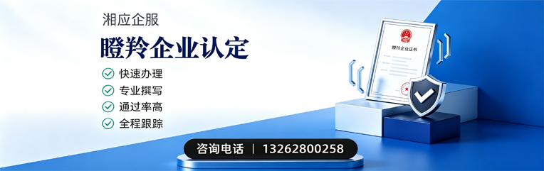 信阳瞪羚企业认定申报服务