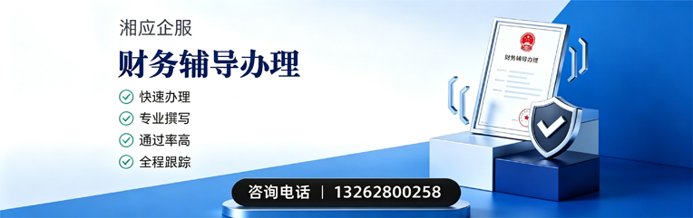 信阳财务辅导申请服务